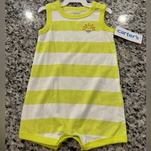 Carter’s Baby Boy Romper NWT